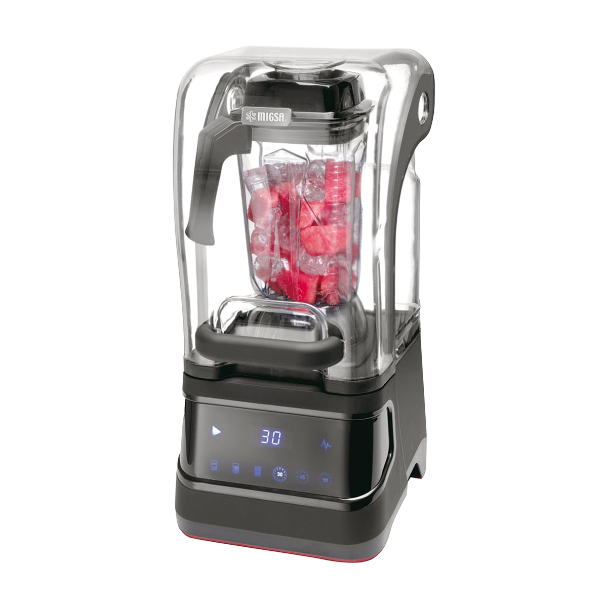 Licuadora Comercial De 2.5 L Con Capelo 120V Digital