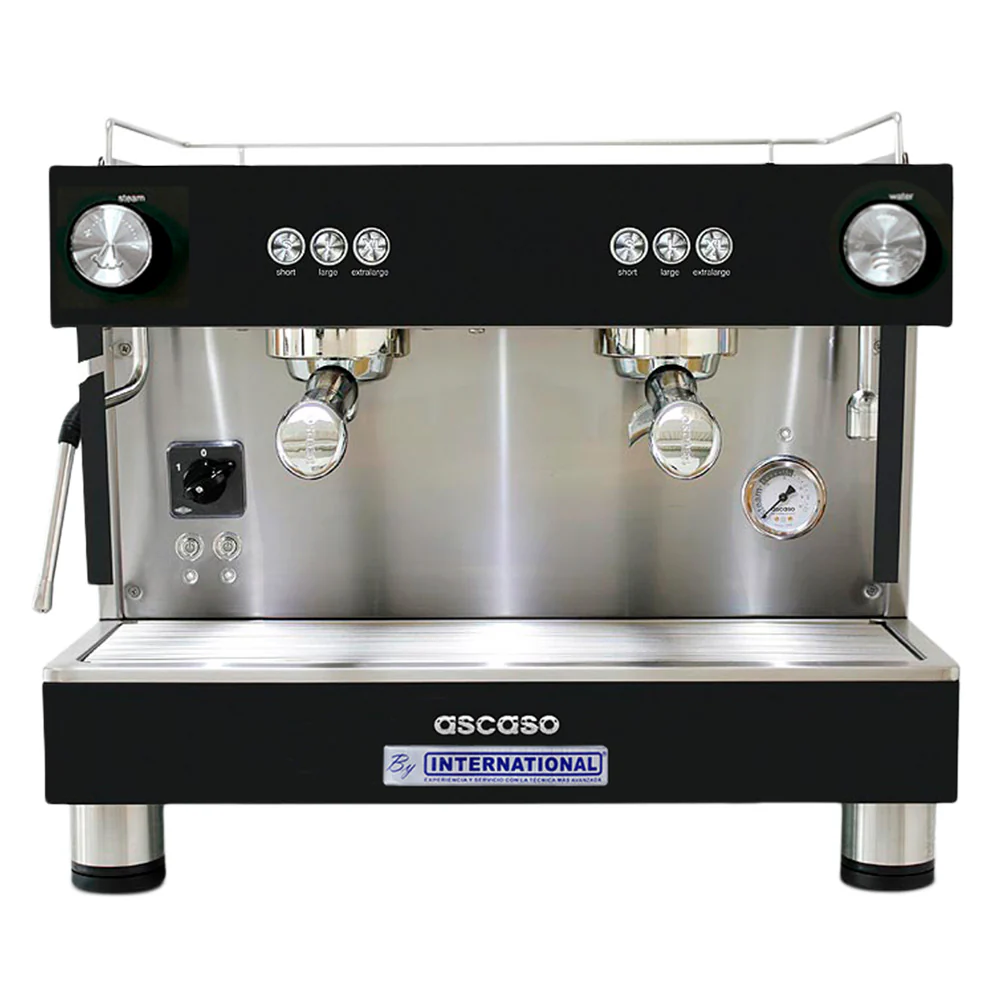 Cafetera BarOne (dos grupos ) para 240 tazas por hora con kit para garrafón