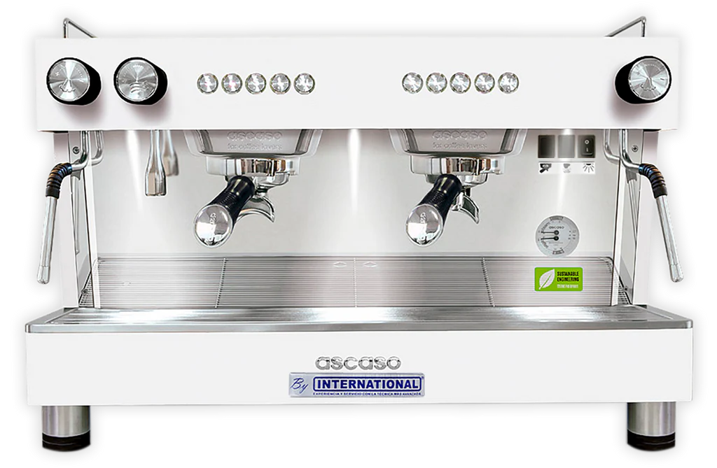 Cafetera Barista T Zero White 2 grupos para 240 tazas por hora Color Blanco