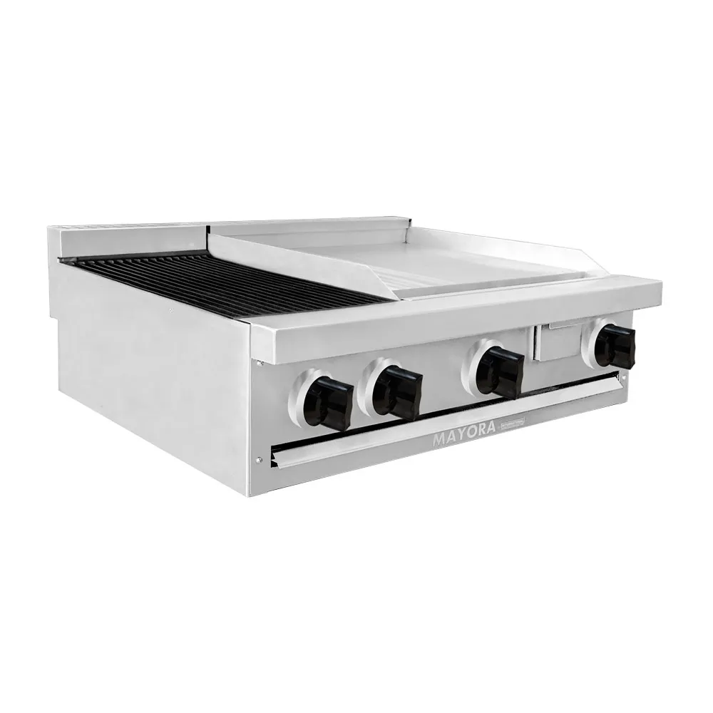 Estufa Modula Triple Asador + Plancha