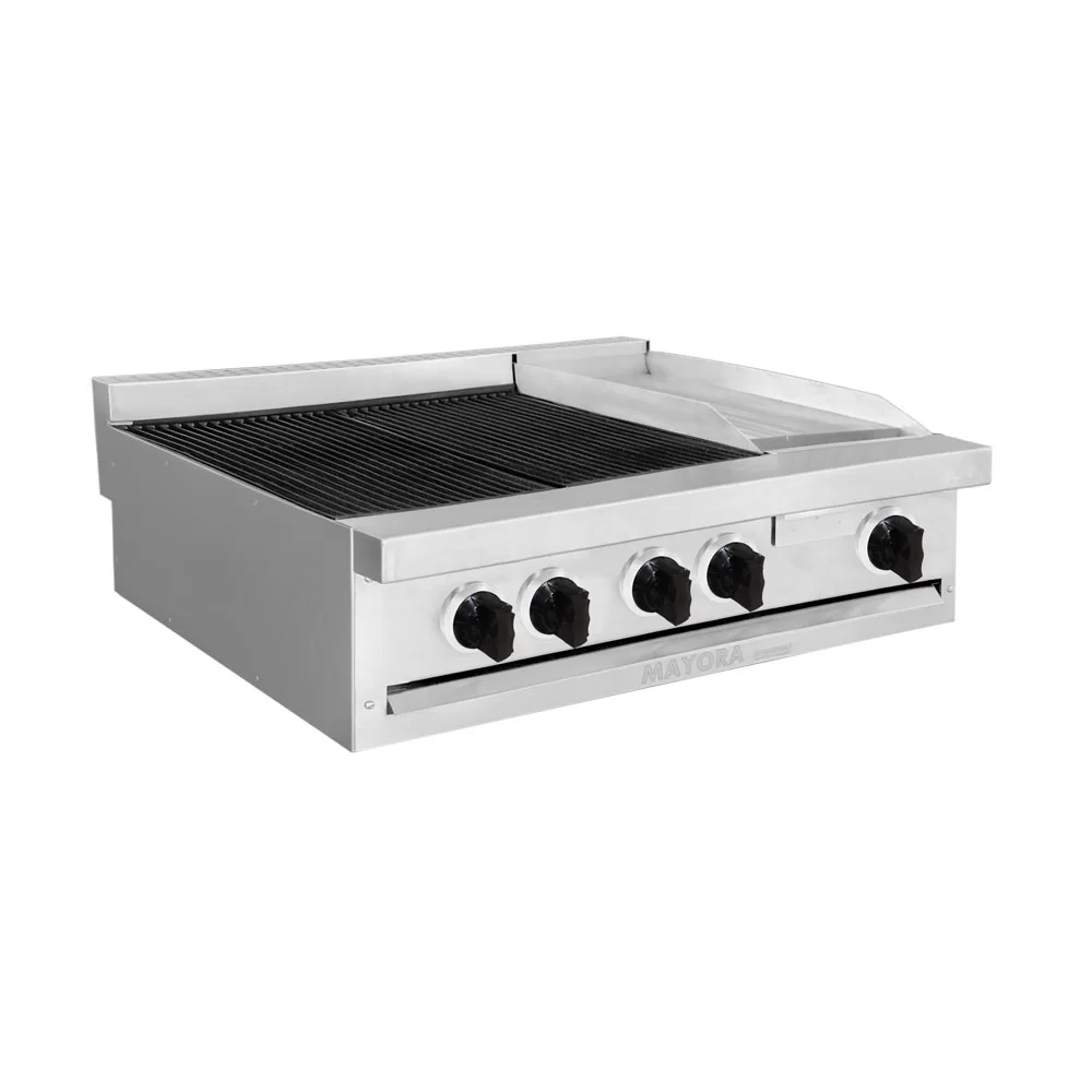 Estufa Modula Triple Asador + Plancha