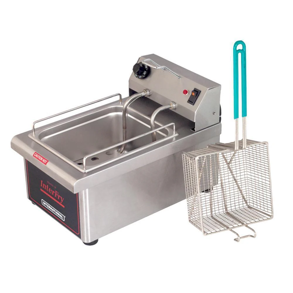 Freidor Eléctrico Capacidad 5L Termostato para Temperatura de 50-300°C
