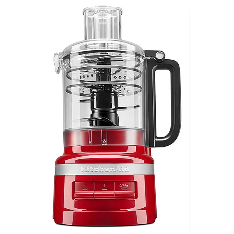Procesador de Alimentos 3 Velocidades 9 tazas color rojo o cromo