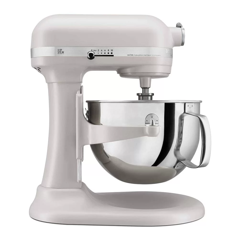 Batidora Profesional 5.7 L Color Perla, Rojo y Blanco