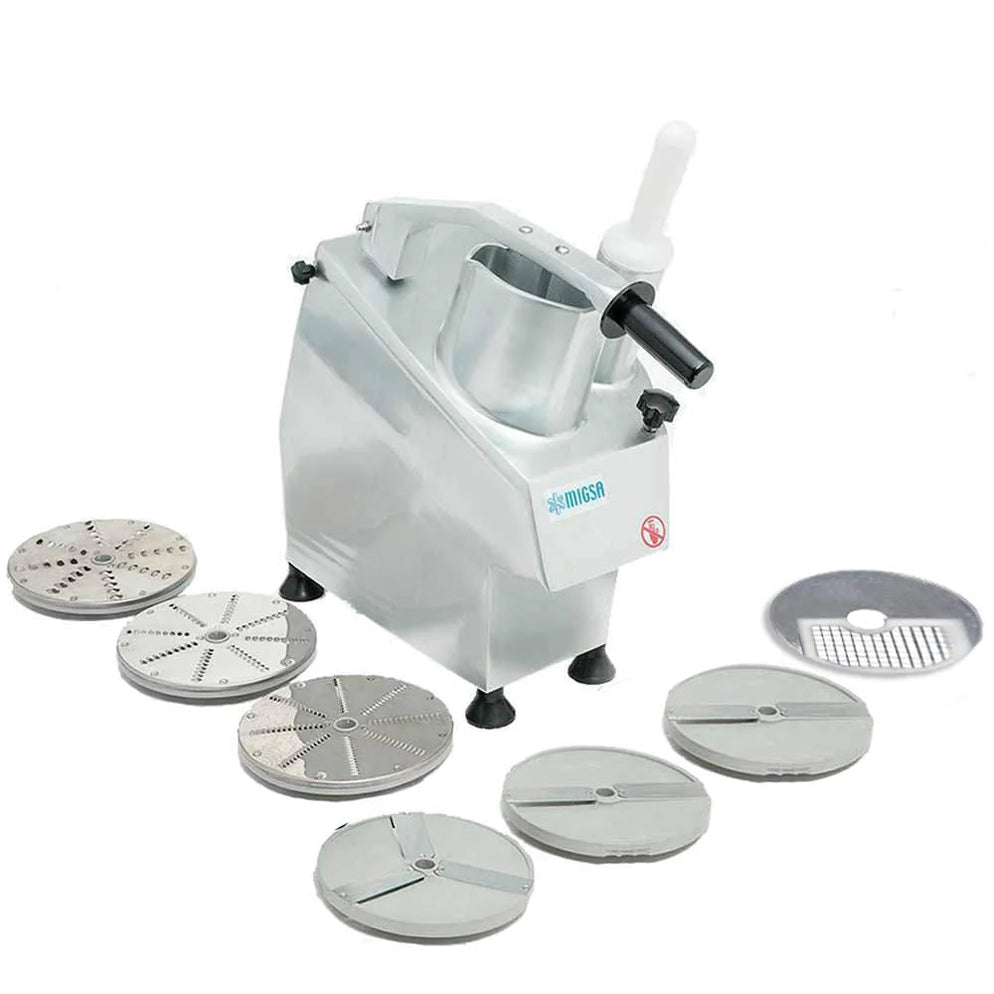 MIGSA-HLC-300-7-Procesador-de-Vegetales-Doble-Empujador-34-HP-120V-7-Discos-Migsa_1024x1024_d16a4d79-ed6a-4841-832f-f453b6bf9ad1_994x994.jpg Procesador De Vegetales Con 7 Discos 3 Ralladores 3,4 Y 7 Mm Y 3 Cortadores De 2,4 Y 100 Y 1 Cubeador De 10X10