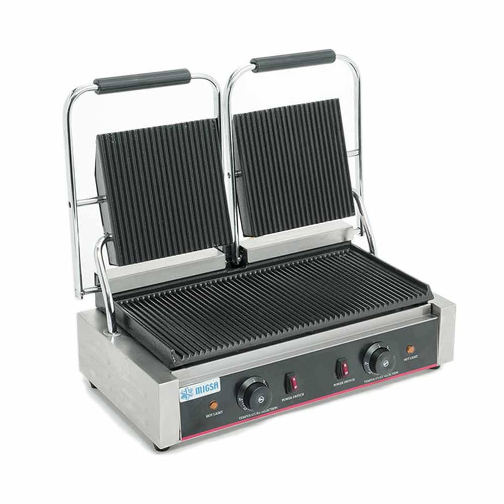 Plancha Panini Doble 220V (Bifasica)