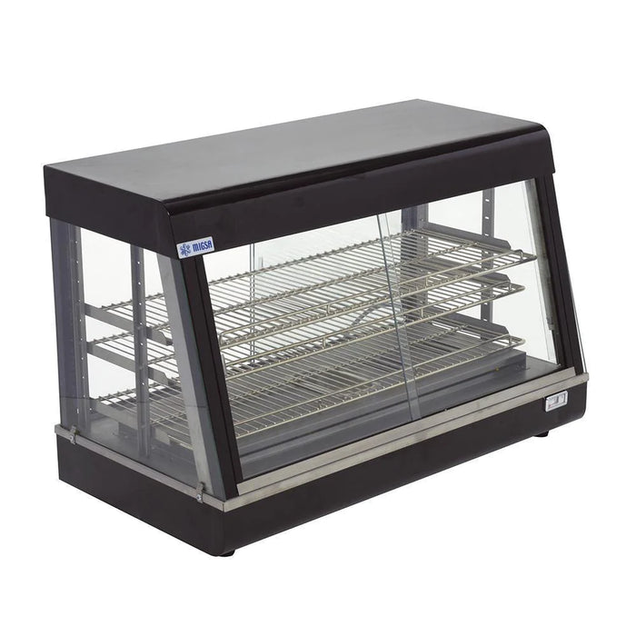 Vitrina Caliente Sobre Mostrador 3 Niveles Con Puertas Deslizables