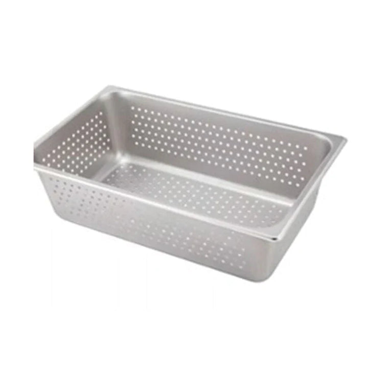 Inserto Entero Perforado En Acero Inoxidable Medidas 53*32.5*10 Cm