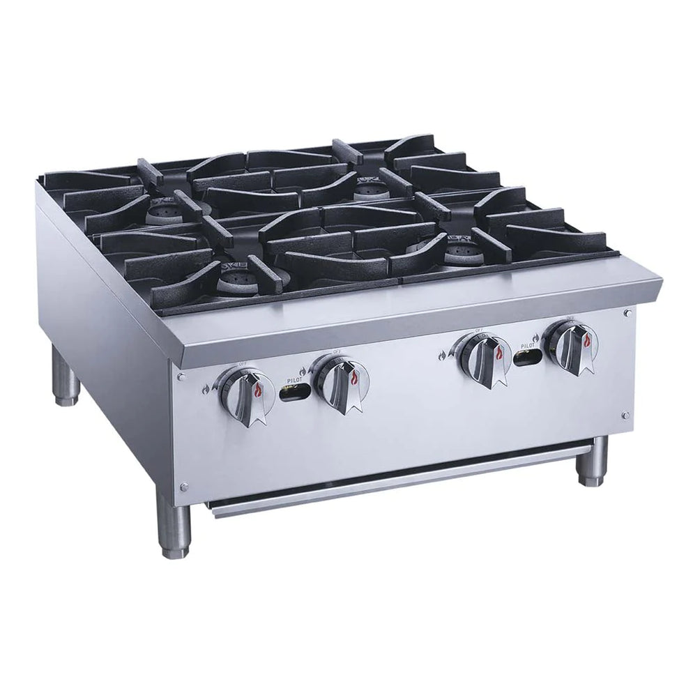 Parrilla Comercial A Gas De 4 Quemadores