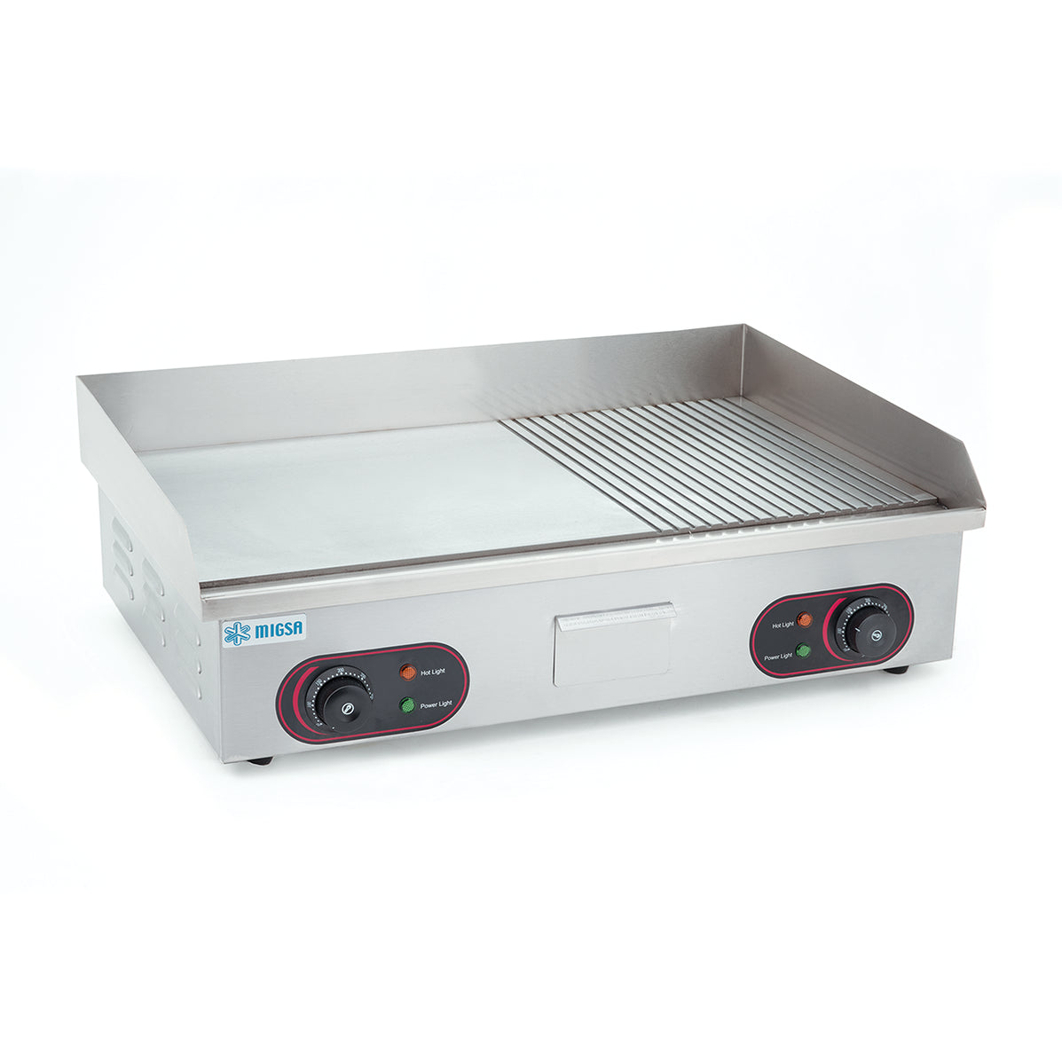 Plancha Grill Mitad Lisa Y Mitad Analada