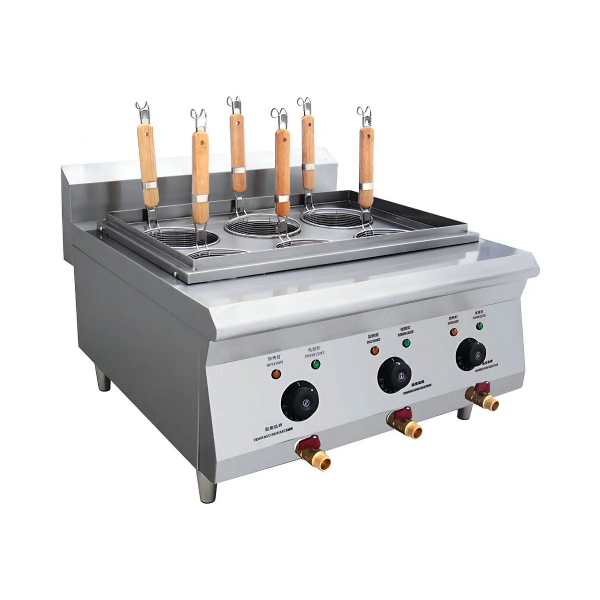 Cocedor De Pastas De 6 Canastillas