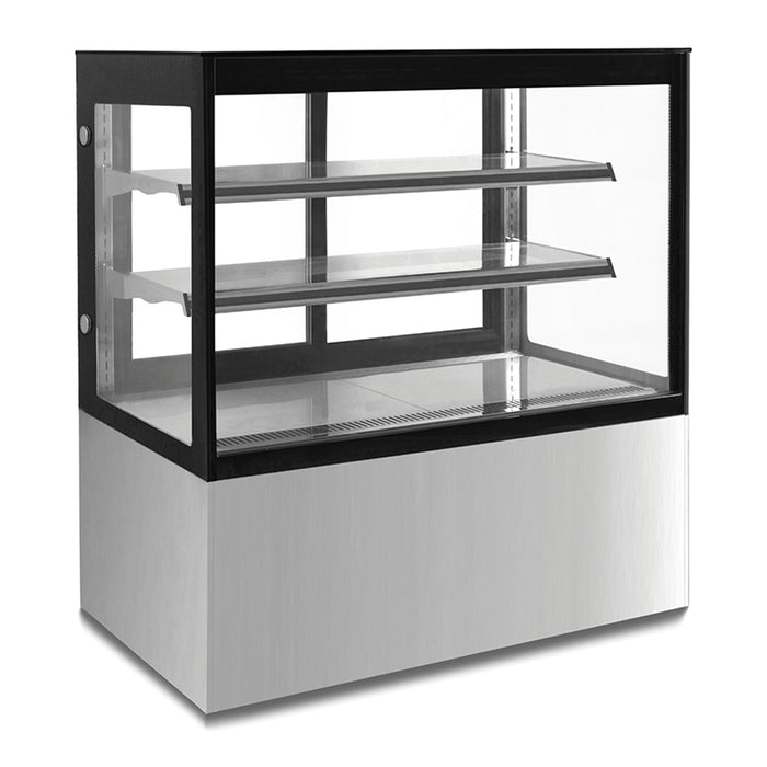 Vitrina Exhibidora De Cristal Recto Capacidad De 338 L