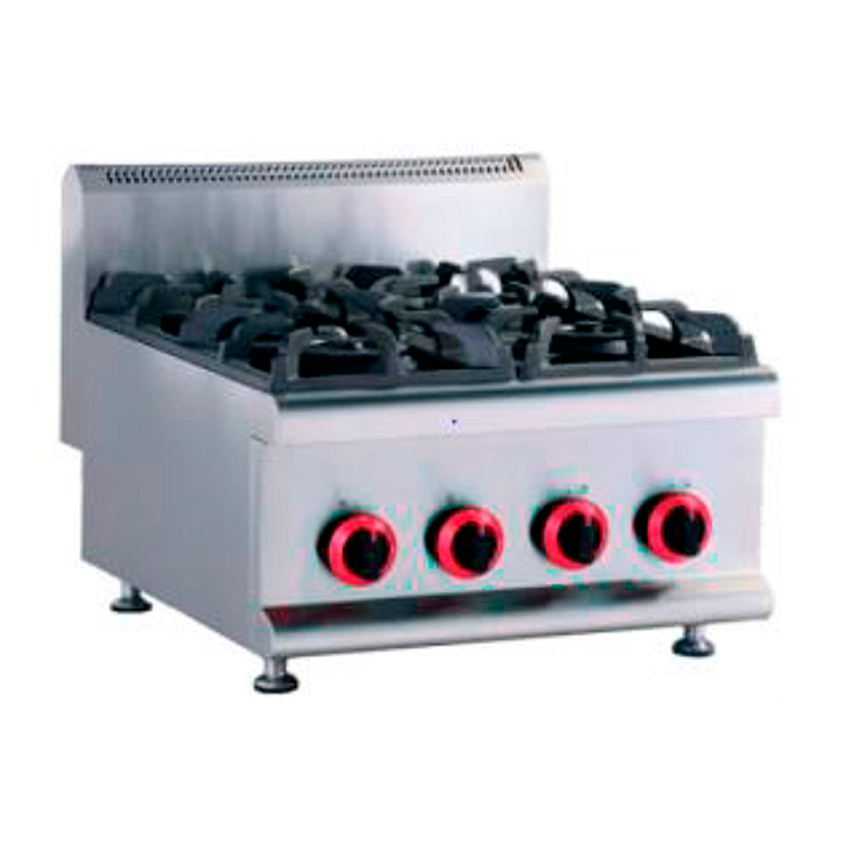 Parrilla Modular De 4 Quemadores A Gas