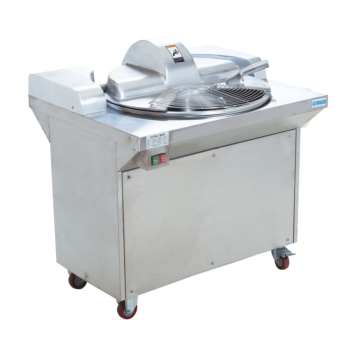 Máquina Cortadora Mezcladora De Alimentos Con Base Sobre Piso