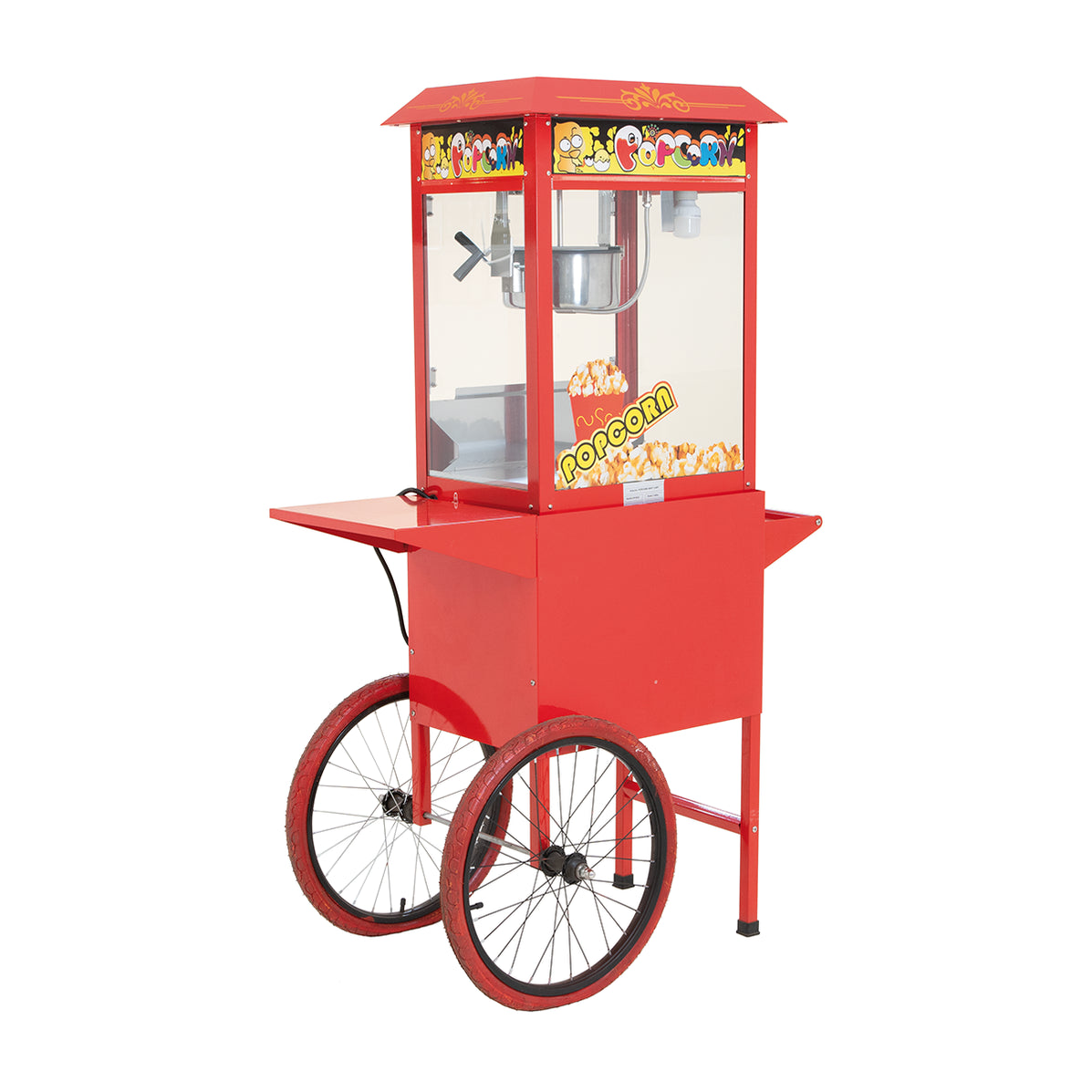 Fabricadora De Palomitas Elétrica Con Carro