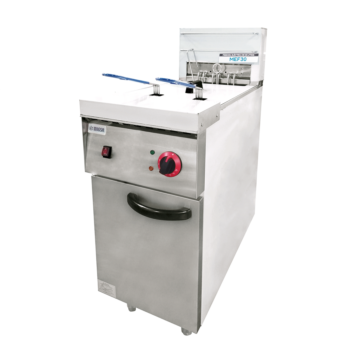 Freidora Eléctrica De Piso De 30 L