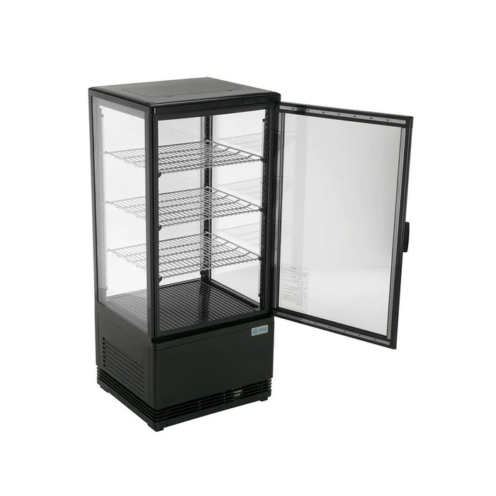 Refrigerador Panorámico Puerta Curva
