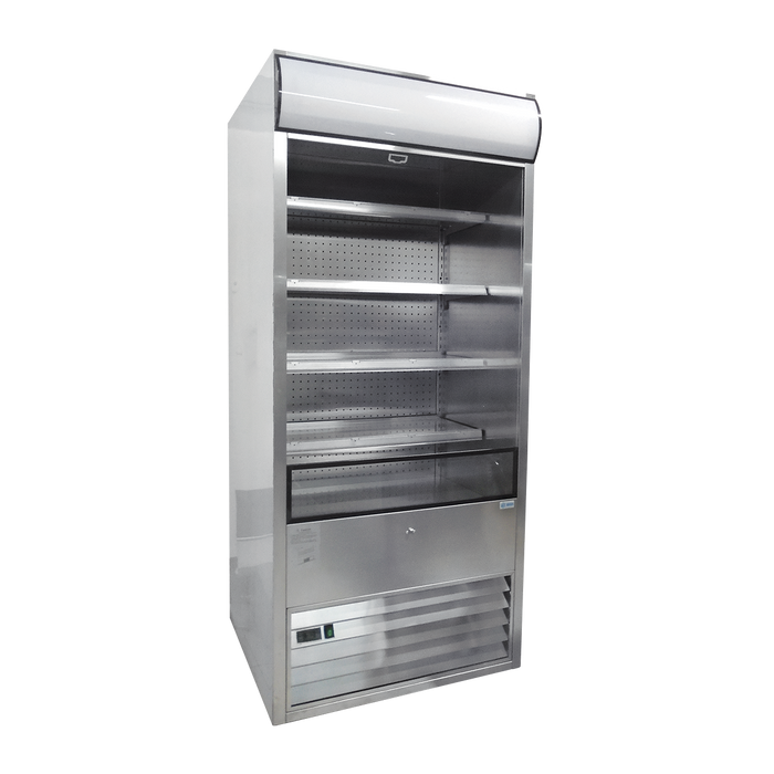 Mural De Autoservicio Refrigerado Con 4 Entrepaños, Iluminacion Led Capacidad 530 L