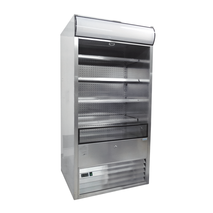 Mural De Autoservicio Refrigerado Con 4 Entrepaños, Iluminacion Led Capacidad 700L