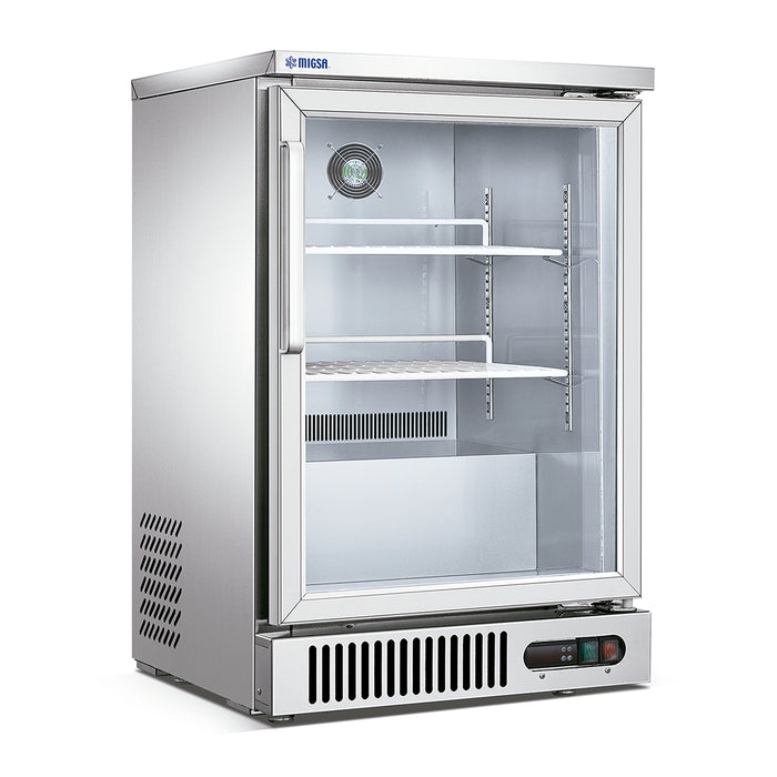 Refrigerador Contrabarra De 1 Puerta De Cristal De 160L